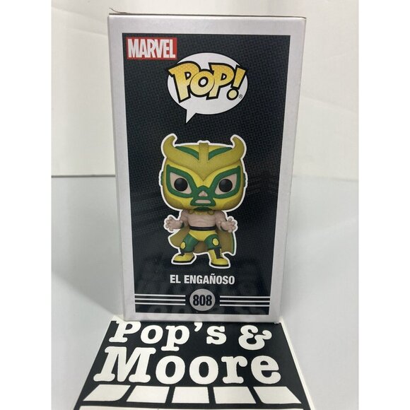 Funko Pop! Lucha Libre: El Enganoso 808 Exclusive Vinyl Figure With Box Damage - Picture 5 of 8